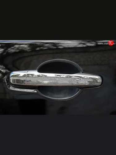 Накладки под ручки дверей RA (Single Cab, Club Cab) (Поверхность глянец под окраску) Mitsubishi L200  4 (2006-2014)  дорестайлинг