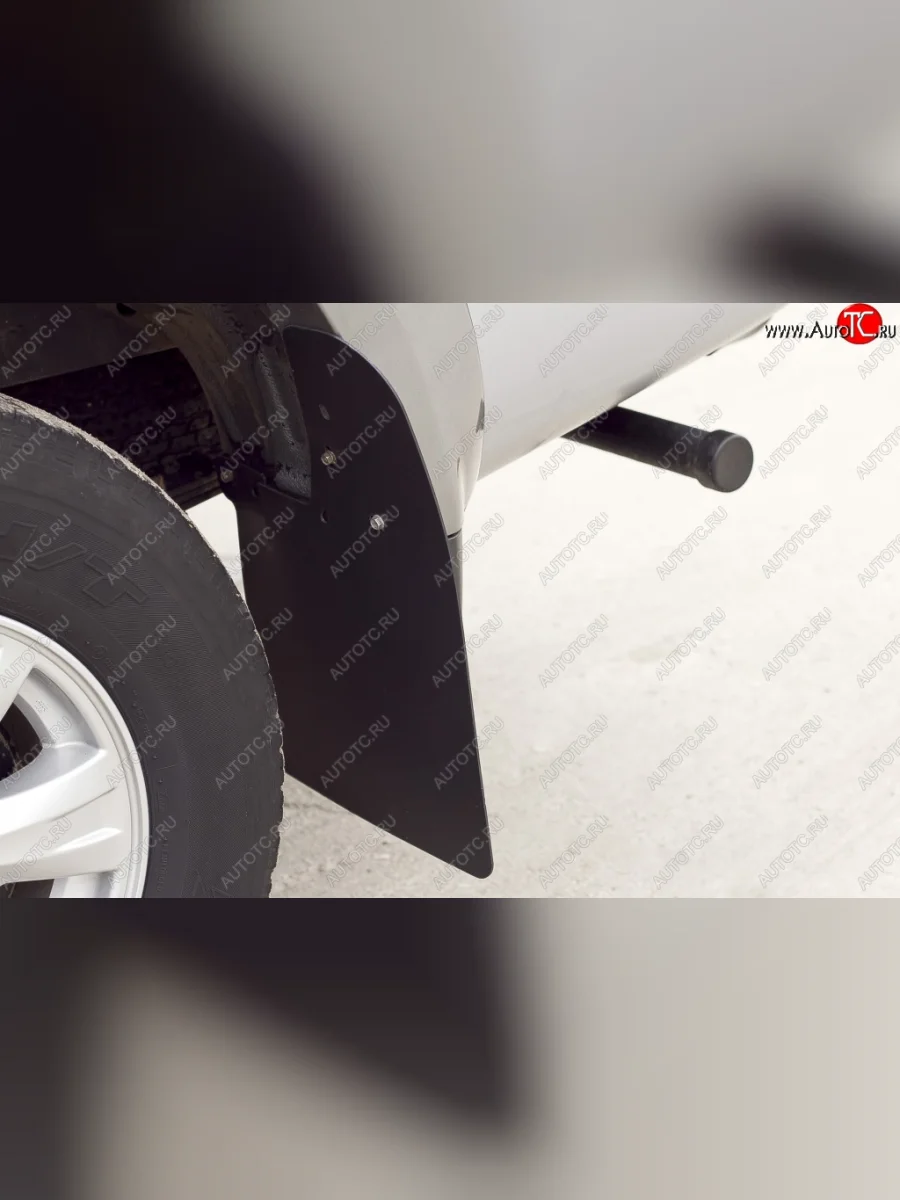 Брызговики задние RA (выносом 50 мм) Mitsubishi L200 5 KK,KL дорестайлинг (2015-2019)  в Керчи Республика Крым