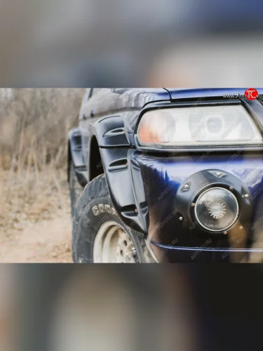 Подиумы противотуманных фар RA Mitsubishi Pajero Sport  PA (1996-2004) дорестайлинг