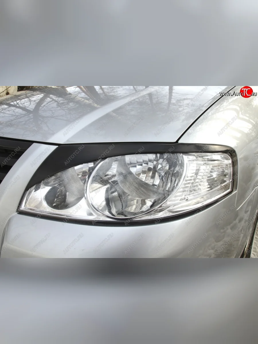 Реснички на фары RA  Nissan Almera Classic (2006-2013) B10 (Неокрашенные)  в Керчи Республика Крым