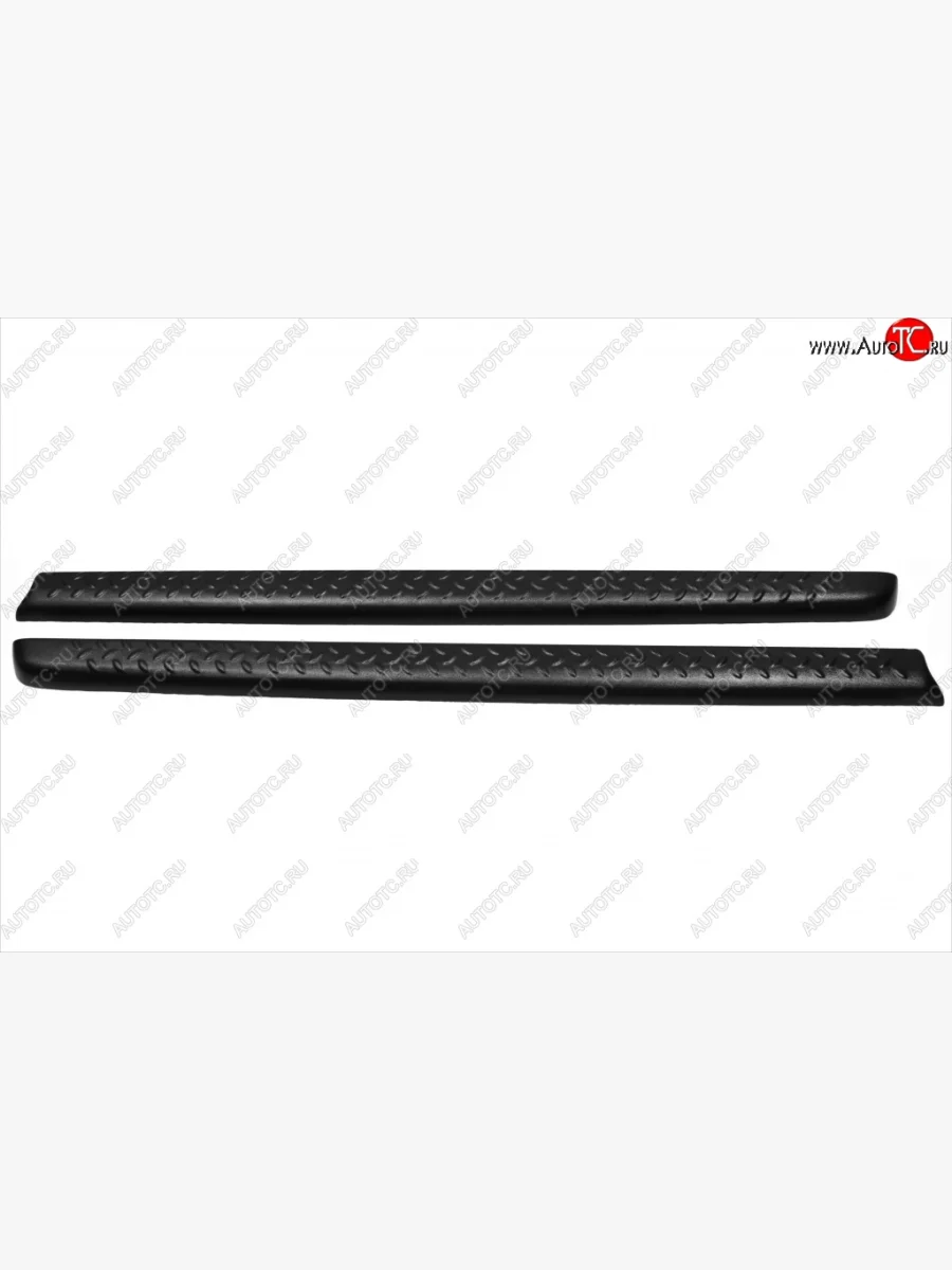 Накладки на борта кузова автомобиля RA Nissan Navara 2 D40 дорестайлинг (2004-2010) (Боковые борта)  в Керчи Республика Крым