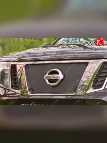 Зимняя заглушка решетки радиатора РА Nissan Teana  3 L33 (2014-2020) дорестайлинг