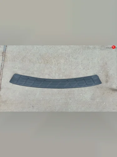 Накладка защитная на задний бампер RA Nissan Terrano  D10 (2013-2022) дорестайлинг, рестайлинг