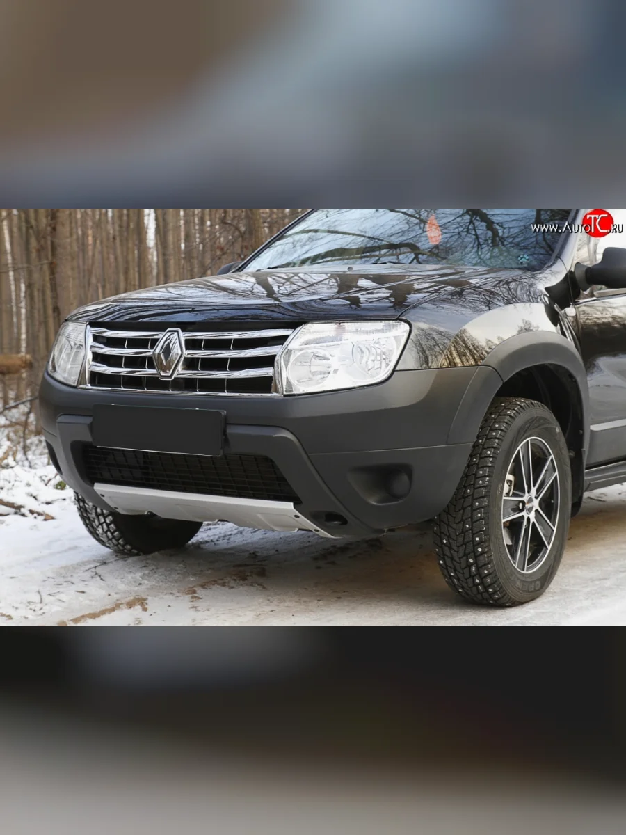 Расширители колесных арок с молдингами RA (комплект) Renault Duster HS дорестайлинг (2010-2015) (Поверхность шагрень)  в Самаре Самарской области