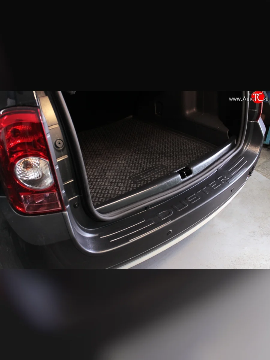 Накладка заднего бампера RA Renault Duster HS дорестайлинг (2010-2015)  в Перми Пермском крае