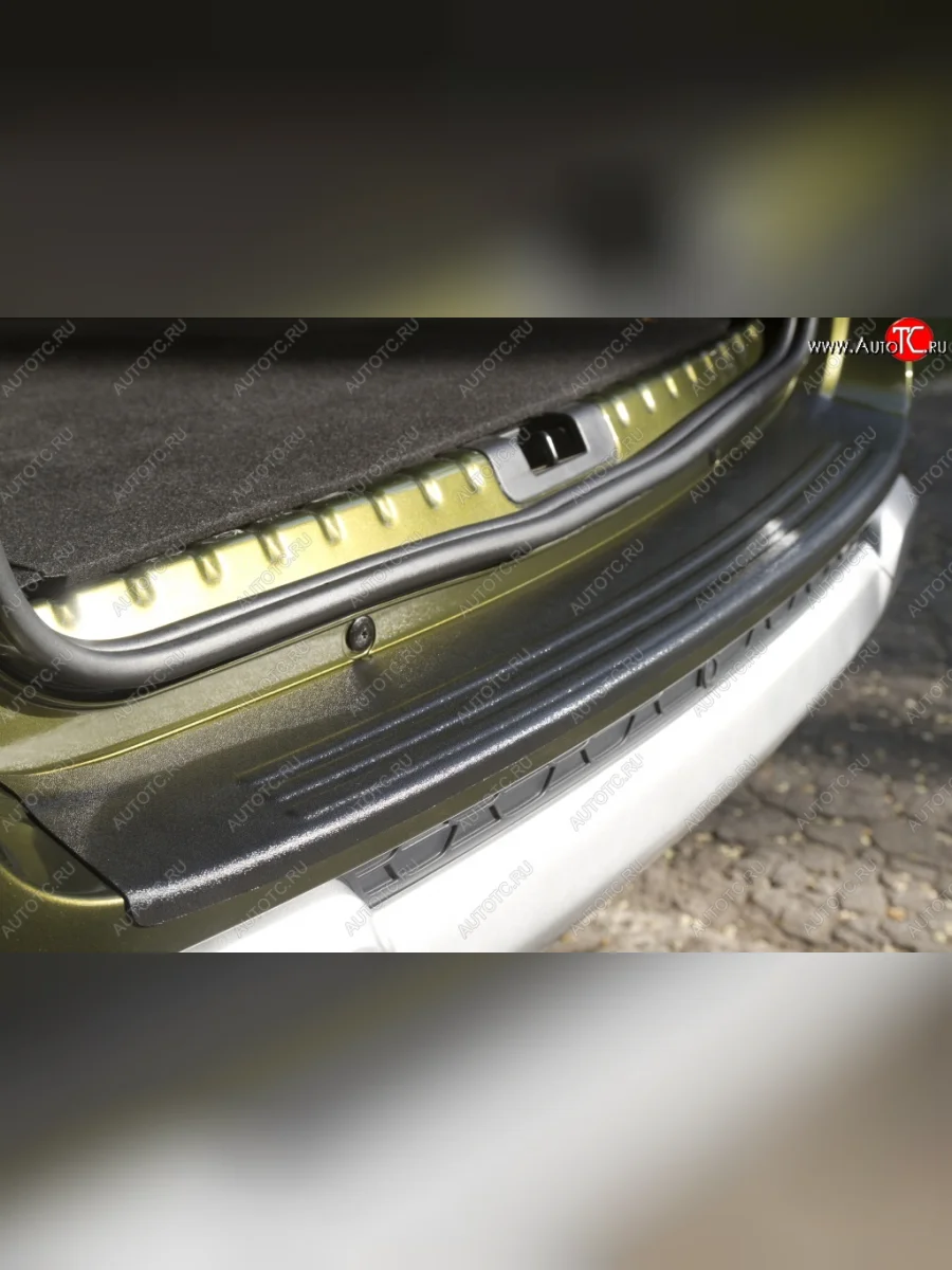 Защитная накладка на задний бампер RA v3 Renault Duster HS рестайлинг (2015-2021)  в Самаре Самарской области