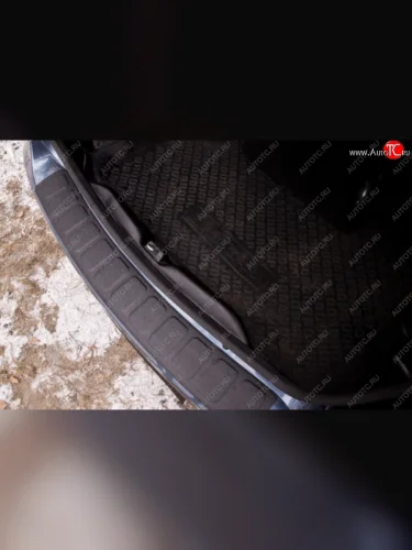 Накладка на порожек багажника RA Renault Logan  1 (2010-2016) рестайлинг