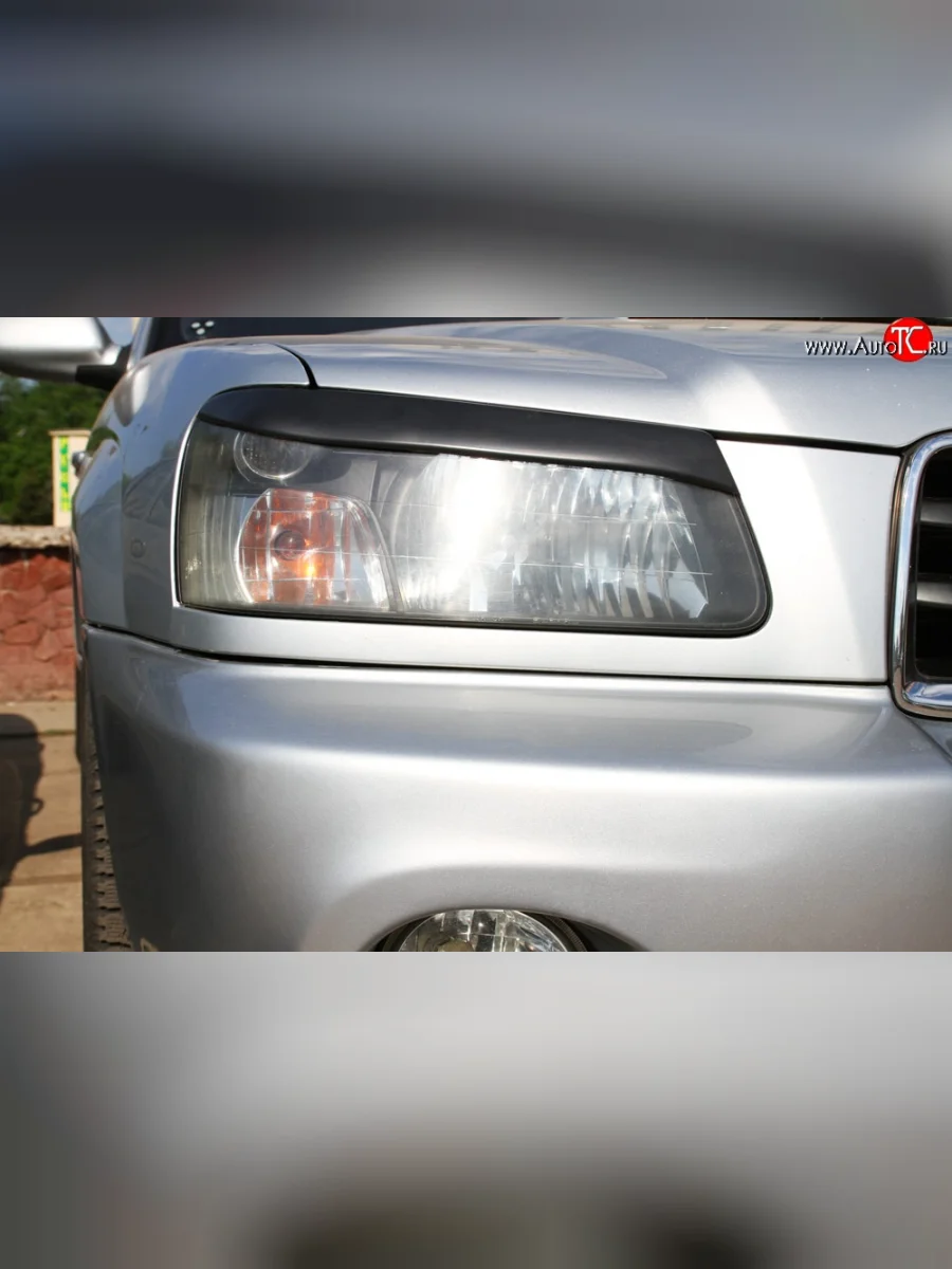 Реснички фар RA Subaru Forester SG дорестайлинг (2002-2005) (Неокрашенные)  в Керчи Республика Крым