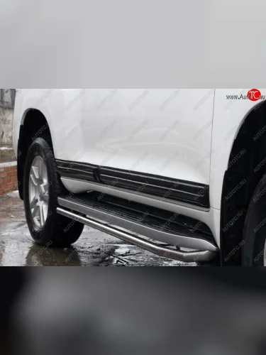 Молдинги RA (Поверхность глянец (под окраску)) Toyota Land Cruiser Prado  J150 (2013-2017) 1-ый рестайлинг