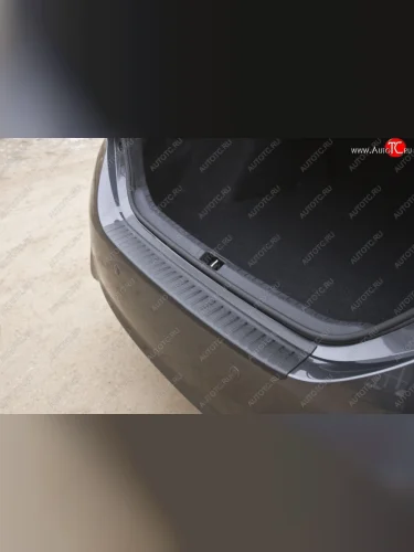 Защитная накладка на задний бампер RA Toyota Corolla  E180 (2013-2019) дорестайлинг, рестайлинг