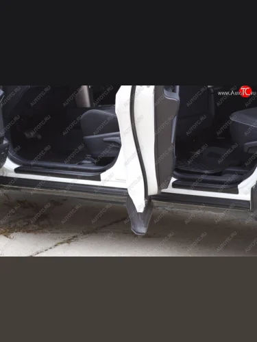 Накладки на порожки автомобиля RA  Накладки на порожки автомобиля RA
