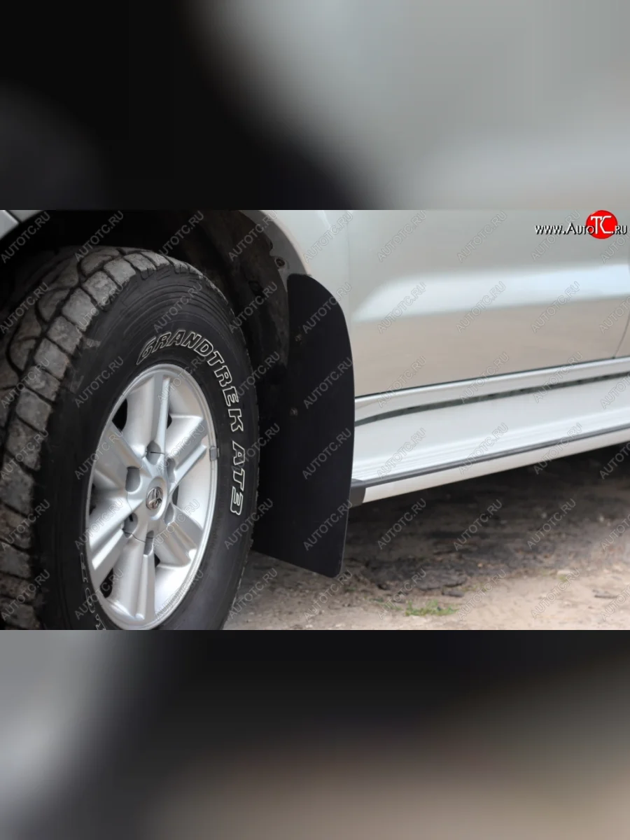 Брызговики RA широкие (с выносом 50 мм) Toyota Hilux AN20,AN30  2-ой рестайлинг (2011-2016)  в Воронеже Воронежской области