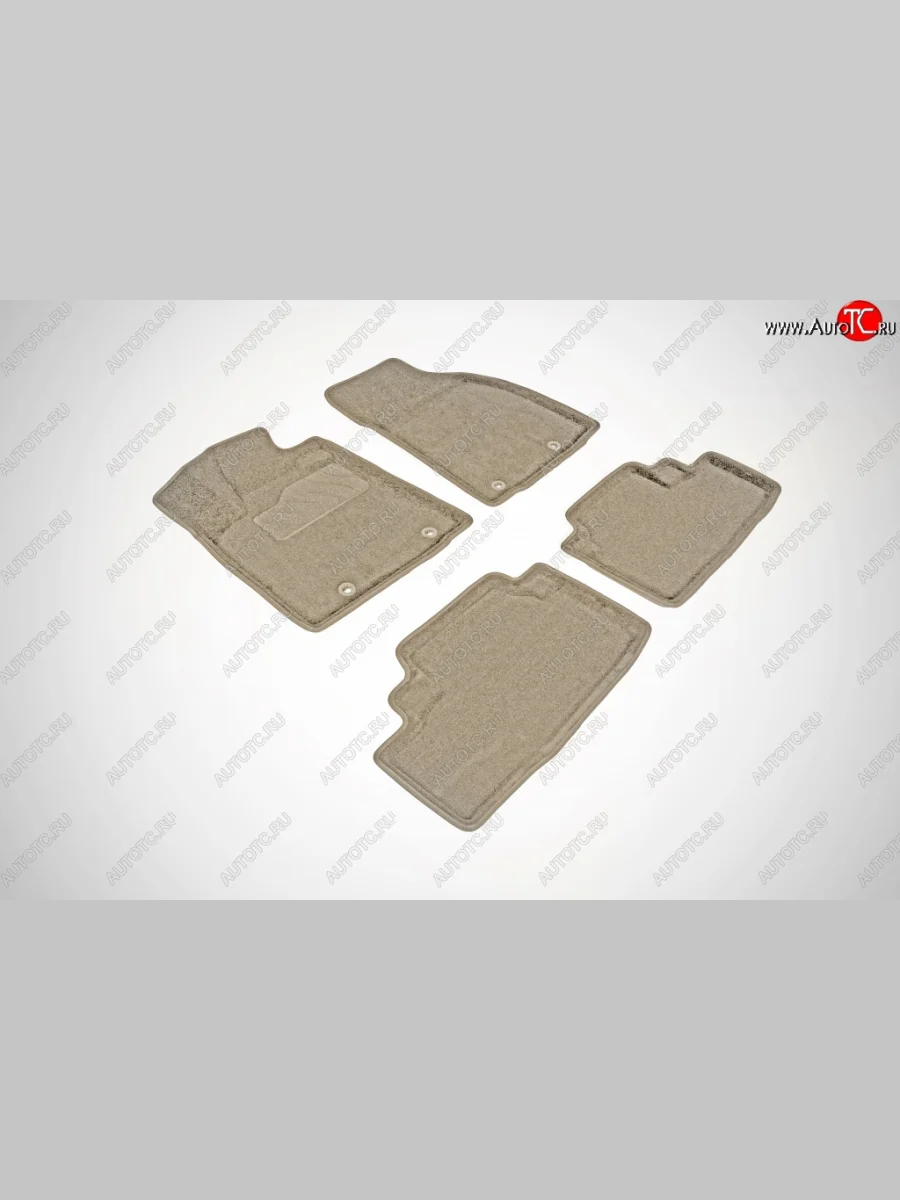 Износостойкие коврики в салон 3D LEXUS RX бежевые (компл) Lexus RX350 AL10 дорестайлинг (2008-2012)  в Керчи Республика Крым