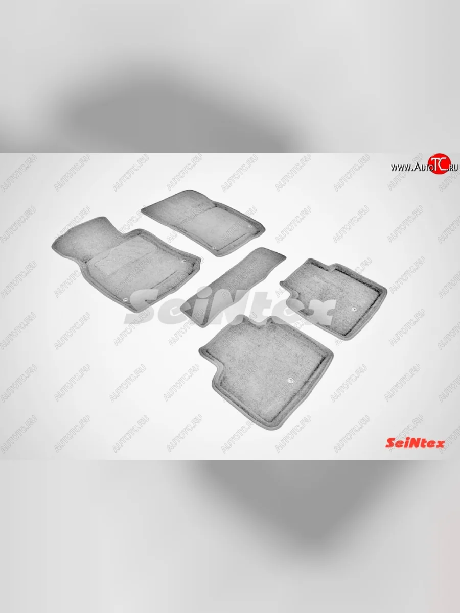 Износостойкие коврики в салон 3D INFINITI M 37XQ70 серые (компл) INFINITI M37 Y51 (2009-2014)  в Самаре Самарской области