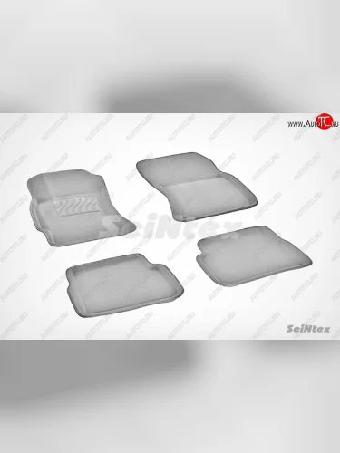 Износостойкие коврики в салон 3D SUBARU FORESTER III серые (компл) Subaru Forester SH (2008-2013)