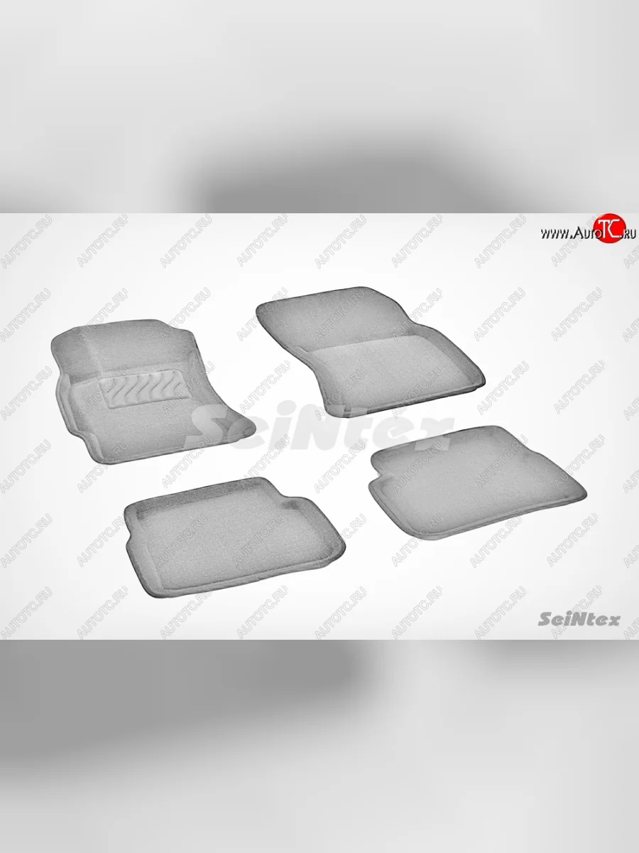 Износостойкие коврики в салон 3D SUBARU FORESTER III серые (компл) Subaru Forester SH (2008-2013)  в Самаре Самарской области