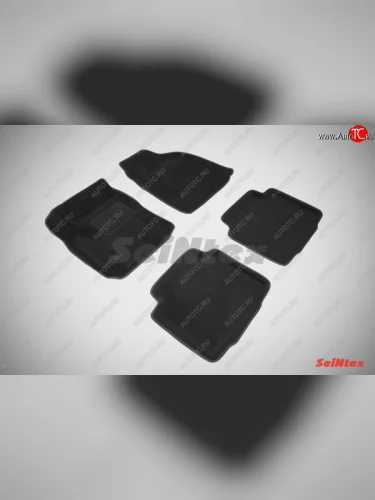 Износостойкие коврики в салон 3D HYUNDAI MATRIX черные (компл) Hyundai Matrix  1 FC (2001-2010) дорестайлинг, 1-ый рестайлинг, 2-ой рестайлинг