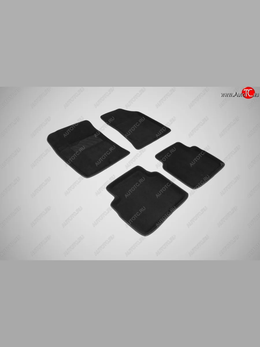 Износостойкие коврики в салон SeiNtex Premium 3D (ворсовые) Hyundai Sonata NF дорестайлинг (2004-2008)  в Перми Пермском крае