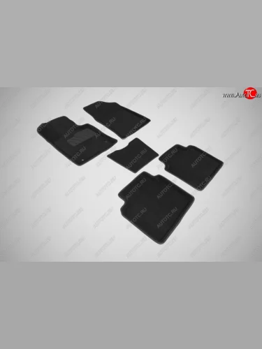 Износостойкие коврики в салон 3D KIA OPTIMA IV черные (компл) KIA Optima ( 4 JF,  JF) (2016-2020) дорестайлинг седан, седан рестайлинг