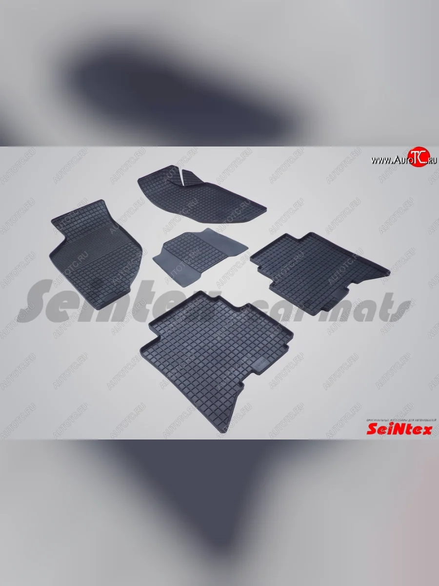 Износостойкие коврики в салон с рисунком Сетка SeiNtex Premium 4 шт. (резина) Great Wall Hover H5 (2010-2017)  в Самаре Самарской области