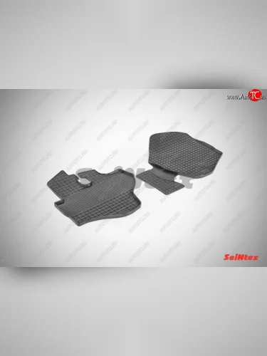 Износостойкие коврики в салон с рисунком Сетка SeiNtex Premium 2 шт. (резина)  Износостойкие коврики в салон с рисунком Сетка SeiNtex Premium 2 шт. (резина)
