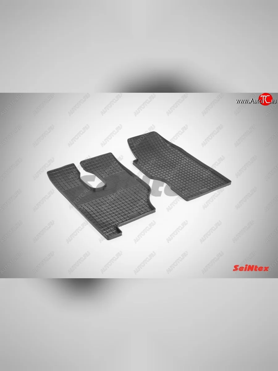 Износостойкие коврики в салон с рисунком Сетка SeiNtex Premium 4 шт. (резина)  Mercedes-Benz Actros (1995-2025)  в Самаре Самарской области