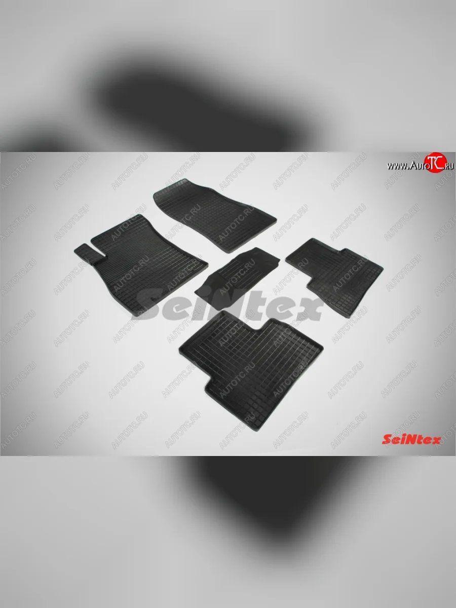 Износостойкие коврики в салон с рисунком Сетка SeiNtex Premium 4 шт. (резина)  Nissan Juke (2010-2014) 1 YF15  в Самаре Самарской области