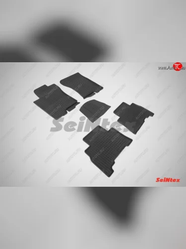 Износостойкие коврики в салон с рисунком Сетка SeiNtex Premium 4 шт. (резина) Toyota Land Cruiser Prado J150 дорестайлинг (2009-2013) Износостойкие коврики в салон с рисунком Сетка SeiNtex Premium 4 шт. (резина) Toyota Land Cruiser Prado J150 дорестайлинг (2009-2013)