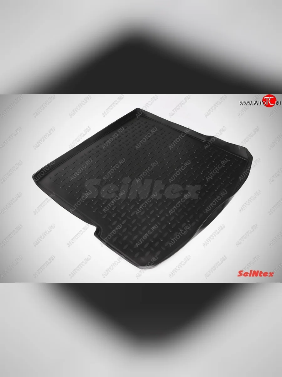 Коврик в багажник SeiNtex (полимер) Audi Q7 4L дорестайлинг (2005-2009)  в Керчи Республика Крым