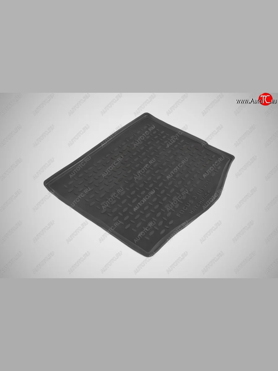 Коврик в багажник (хетчбек) SeiNtex (полимер) Ford Focus 3 седан рестайлинг (2014-2019)  в Керчи Республика Крым