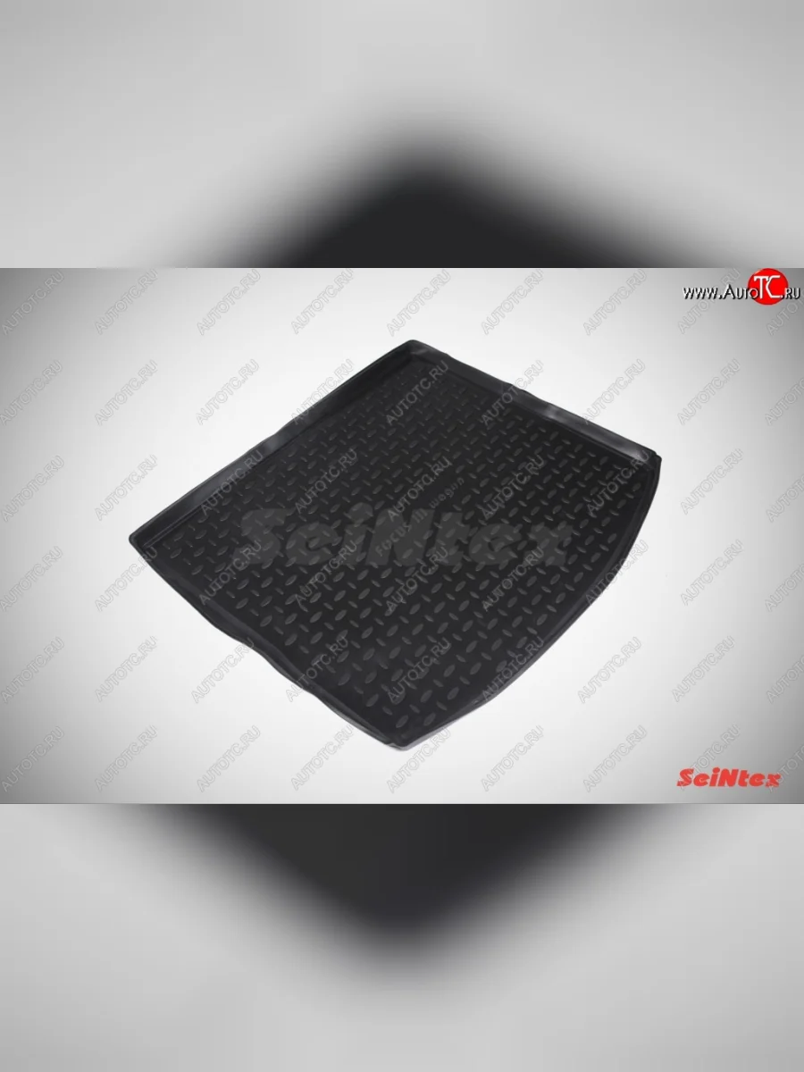 Коврик в багажник SeiNtex (полимер) Ford Focus 3 универсал дорестайлинг (2010-2015)  в Керчи Республика Крым