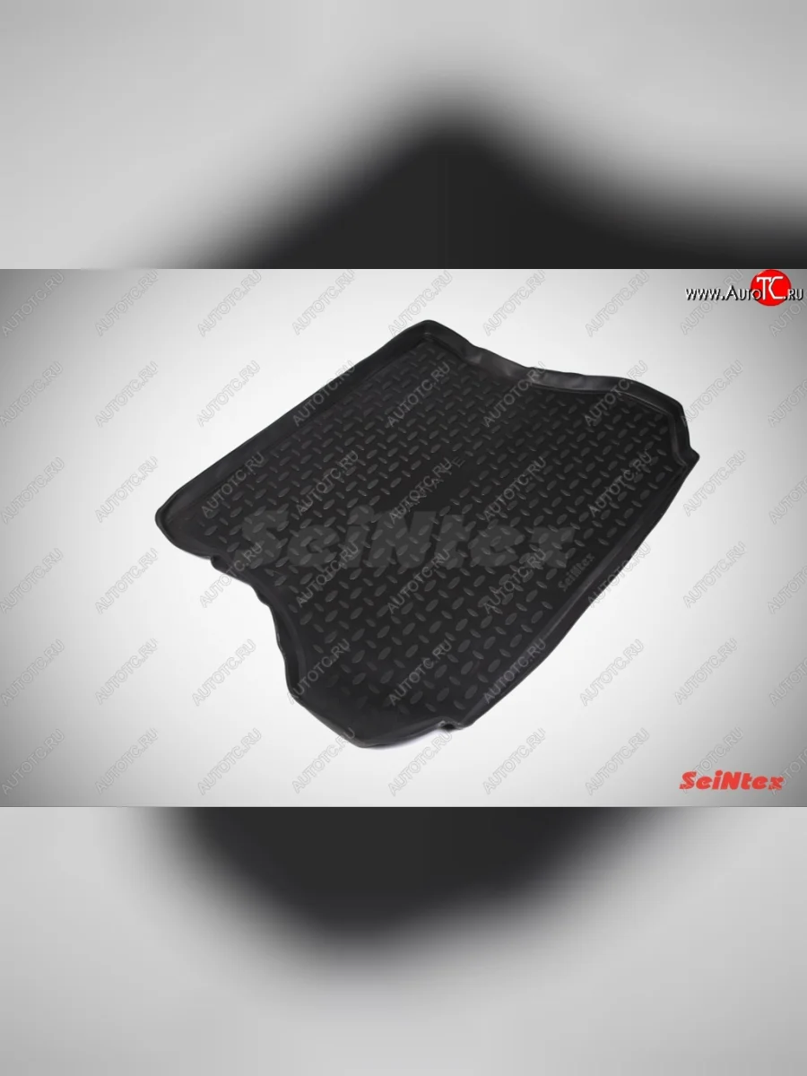 Коврик в багажник SeiNtex (полимер) Hyundai Santa Fe SM (2000-2012)  в Керчи Республика Крым