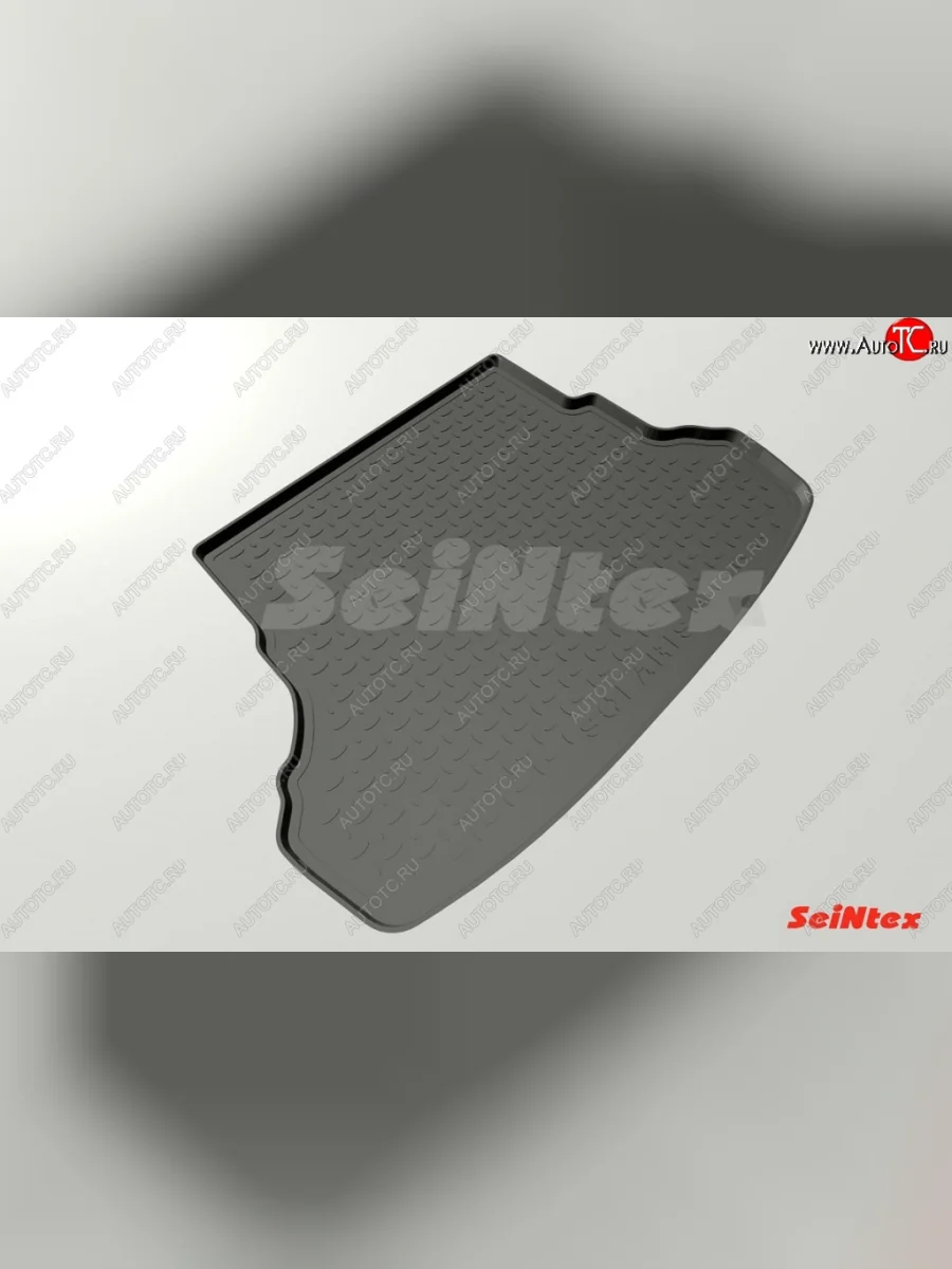 Коврик в багажник SeiNtex (полимер) Hyundai Solaris RBr седан дорестайлинг (2010-2014)  с доставкой в г. Керчь