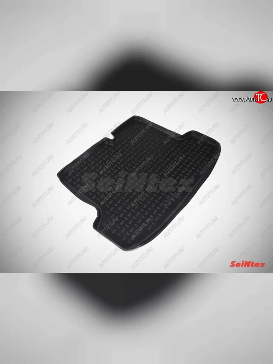 Коврик в багажник SeiNtex (полимер) KIA Rio 2 JB дорестайлинг седан (2005-2009)  в Перми Пермском крае