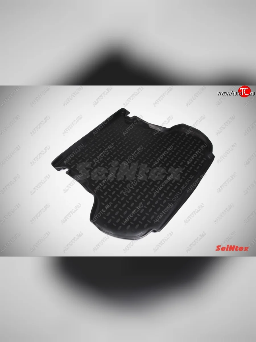 Коврик в багажник SeiNtex (полимер) Mitsubishi Outlander XL (CW)  рестайлинг (2010-2013)  в Керчи Республика Крым