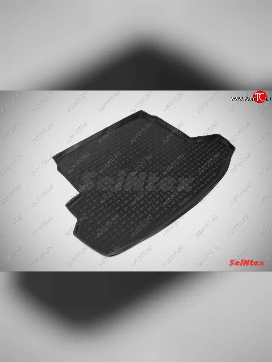 Коврик в багажник SeiNtex (полимер) Nissan X-trail 2 T31 дорестайлинг (2007-2011)  в Самаре Самарской области