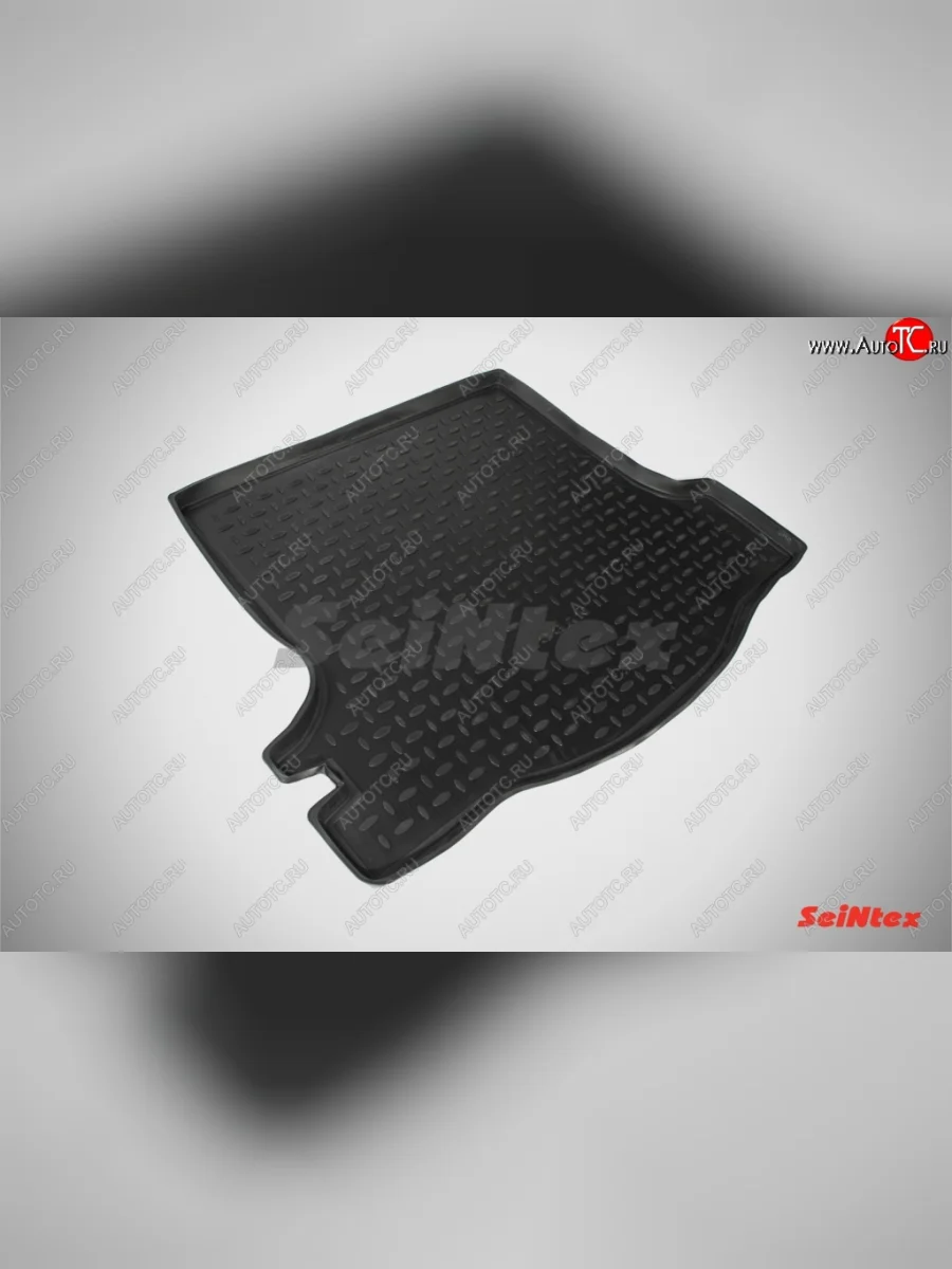 Коврик в багажник SeiNtex (полимер) Renault Logan 2 дорестайлинг (2014-2018)  с доставкой в г. Керчь