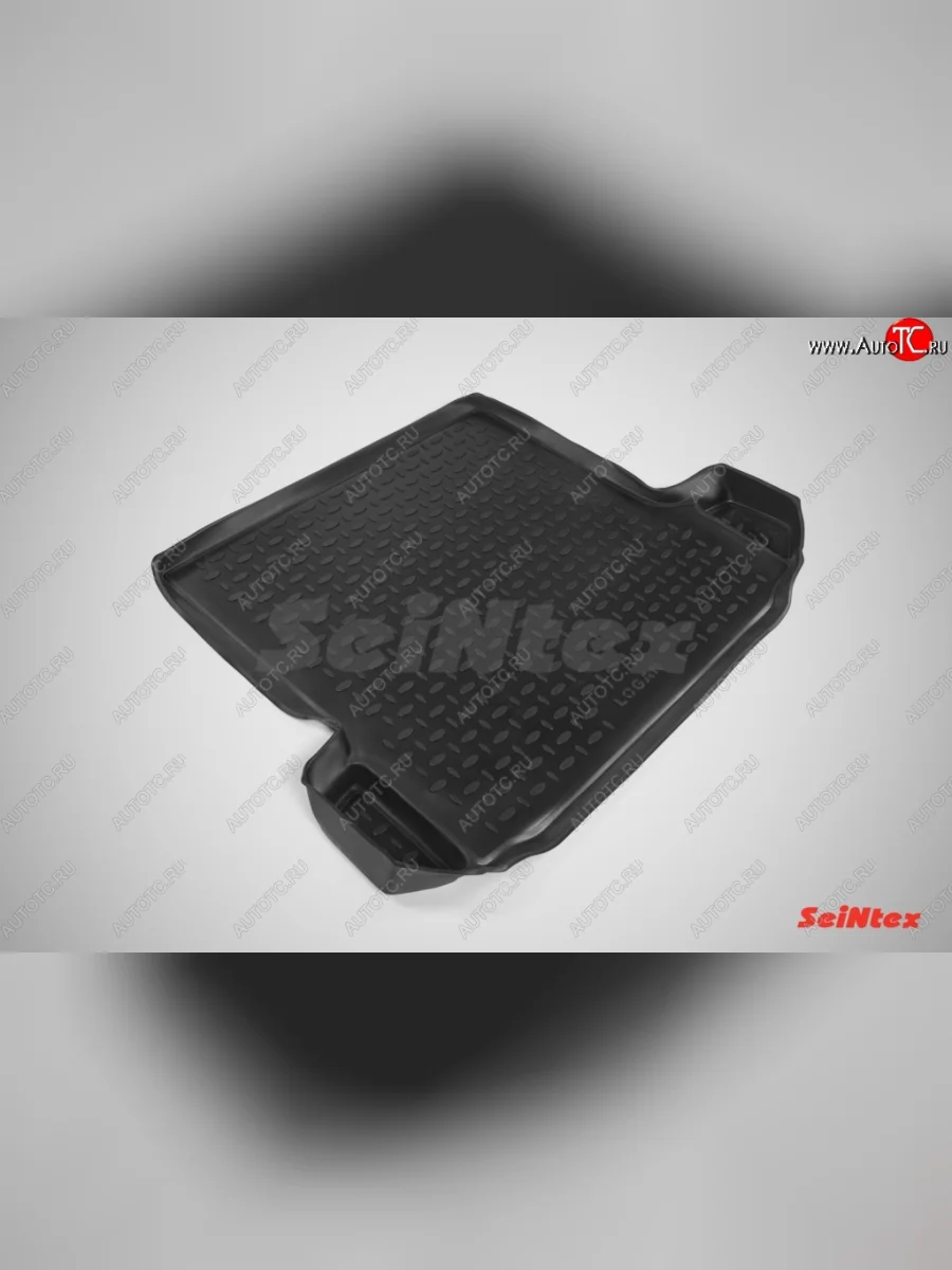 Коврик в багажник (с карманом) SeiNtex (полимер) Renault Logan 1 дорестайлинг (2004-2010)  в Перми Пермском крае