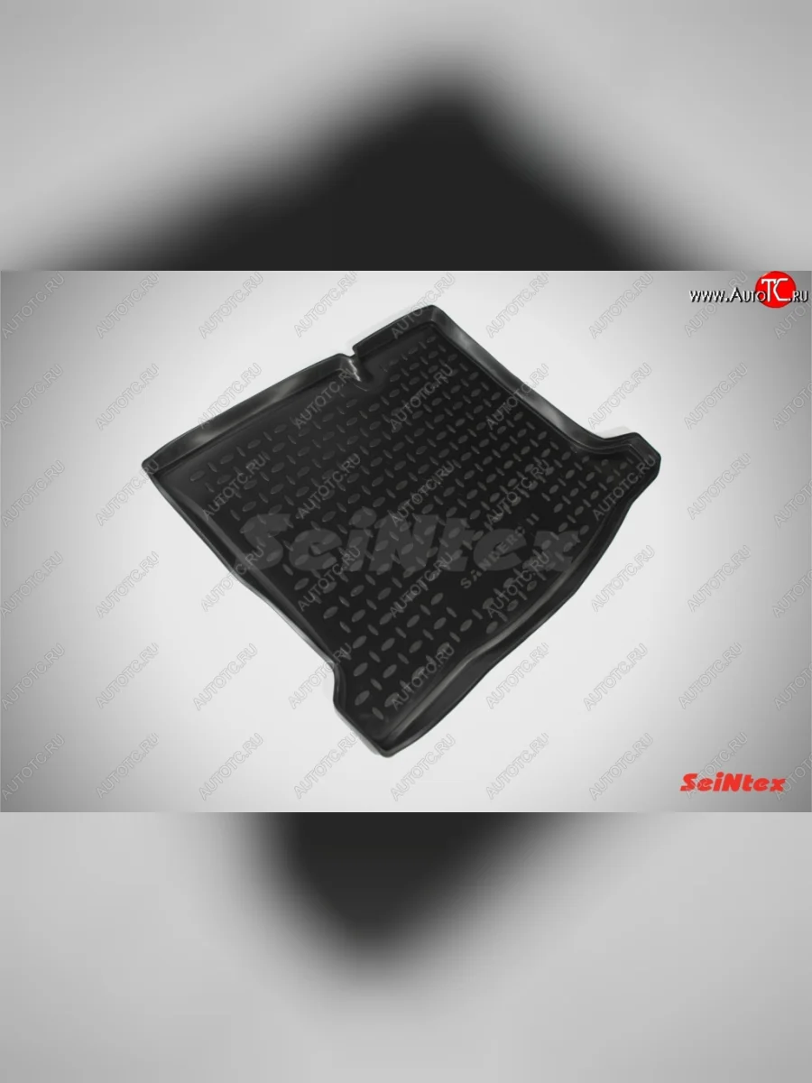 Коврик в багажник SeiNtex (полимер) Renault Sandero 2 дорестайлинг (2014-2018)  в Самаре Самарской области