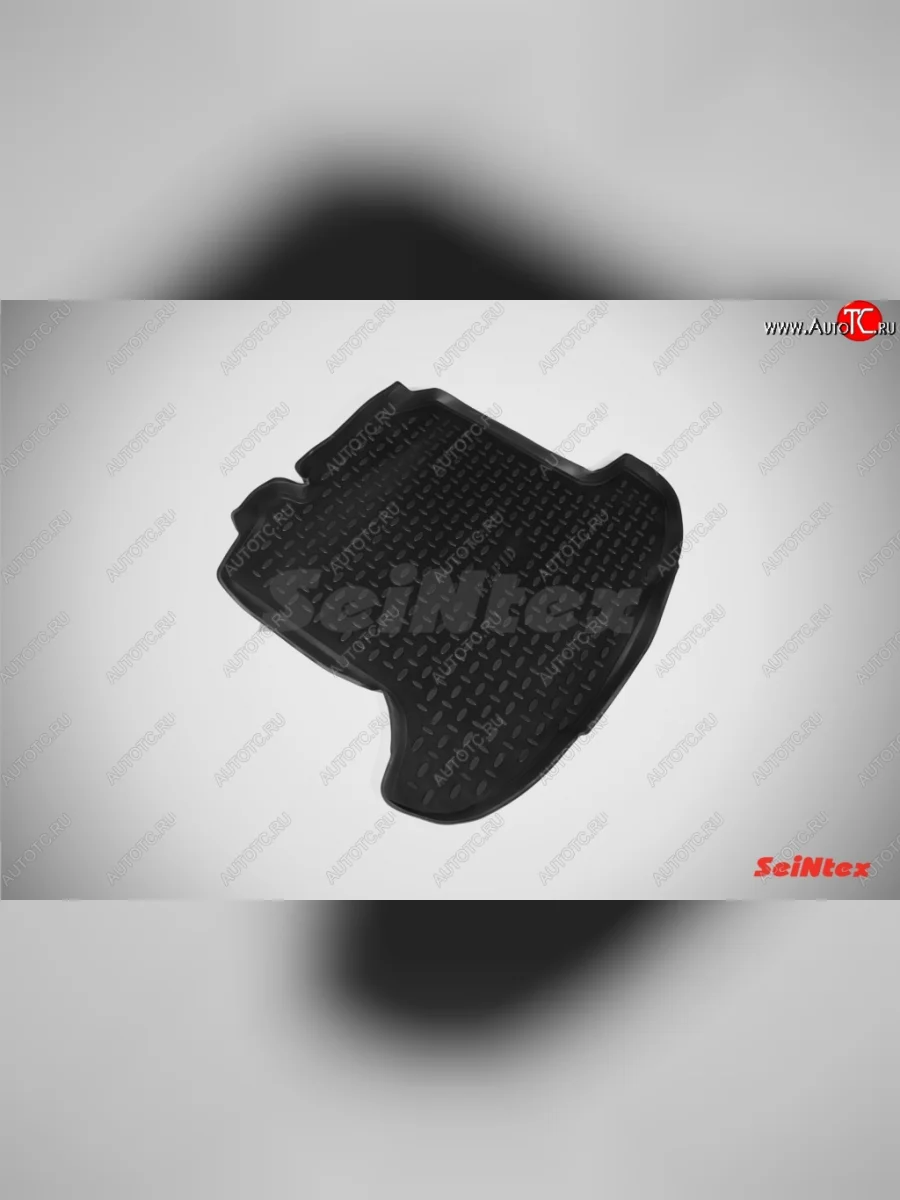 Коврик в багажник SeiNtex (полимер) Skoda Rapid NH1 хэтчбэк дорестайлинг (2012-2017)  в Перми Пермском крае