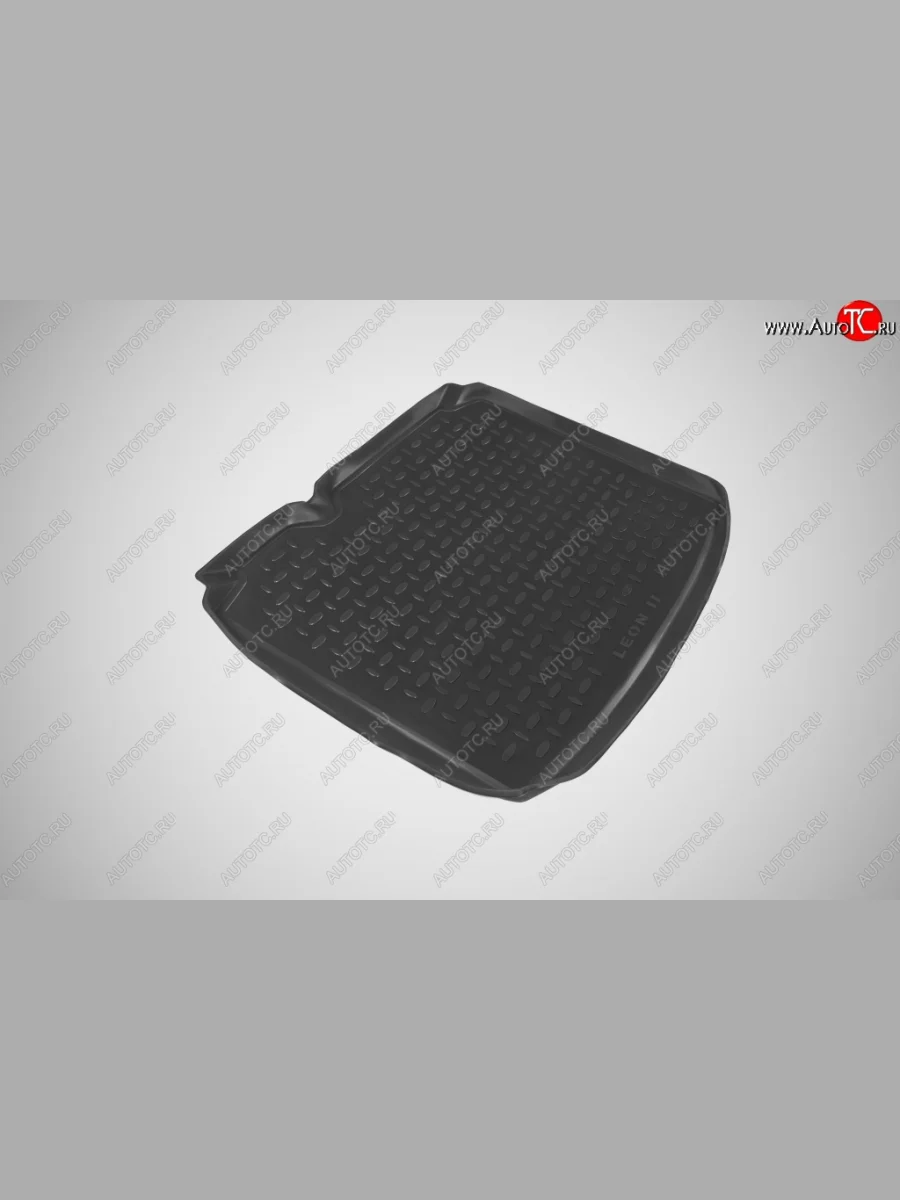 Коврик в багажник SeiNtex (полимер) Seat Leon 1P хэтчбэк 5 дв. дорестайлинг (2005-2009)  в Керчи Республика Крым