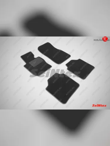 Износостойкие коврики в салон SeiNtex Premium LUX 4 шт. (ворсовые) BMW 3 серия  F34 (2012-2016) Grand Turismo лифтбэк дорестайлинг