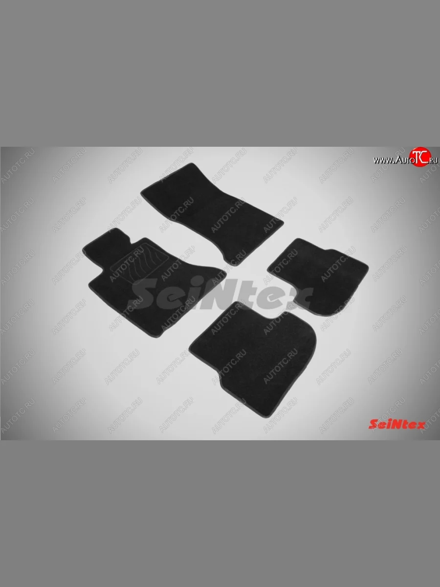 Коврики в салон (рестайлинг) SeiNtex Premium LUX 4 шт. (ворсовые) BMW 5 серия F10 седан дорестайлинг (2009-2013)  в Перми Пермском крае