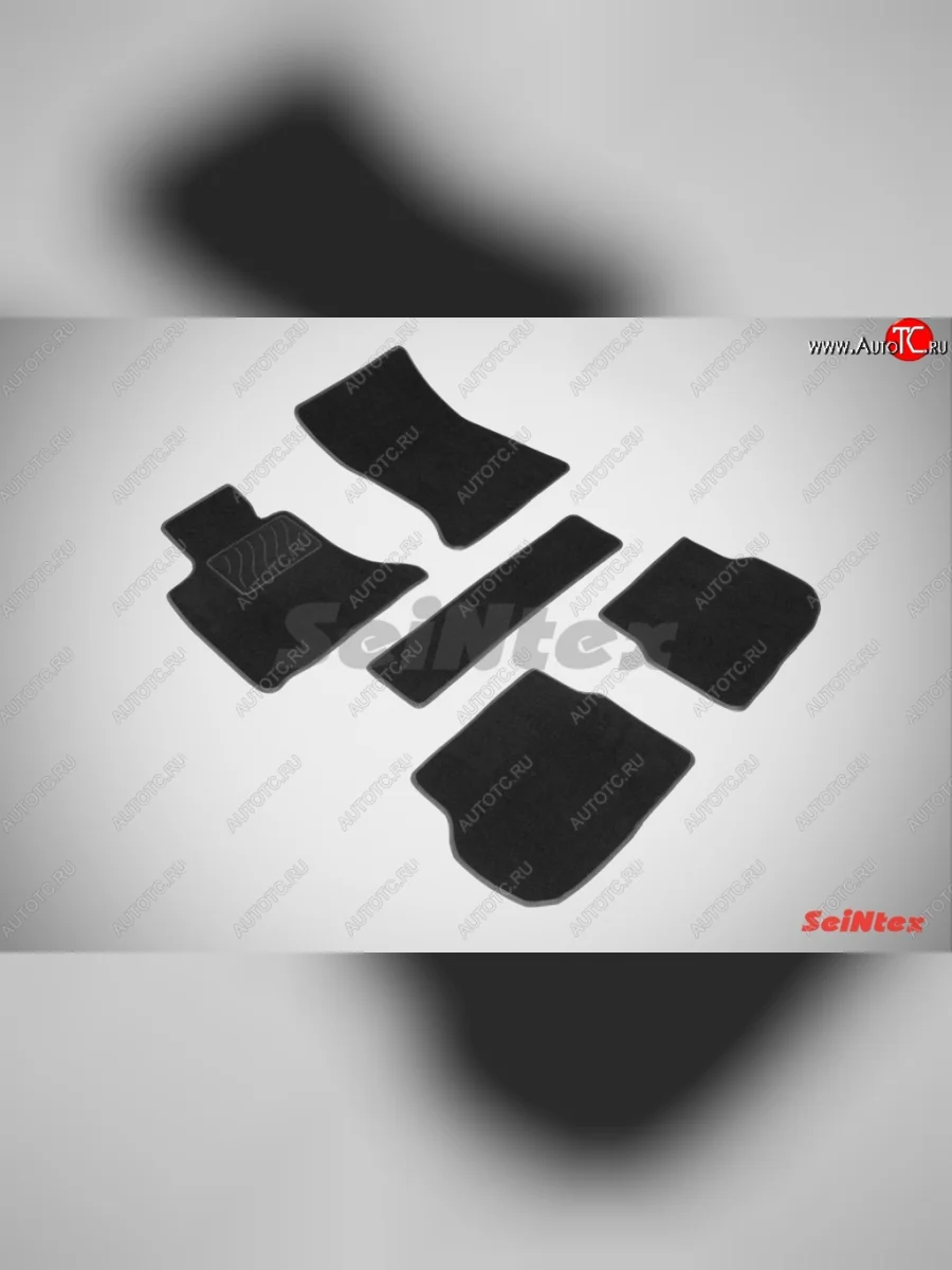 Коврики в салон 2WD SeiNtex Premium LUX 4 шт. (ворсовые) BMW 5 серия F10 седан дорестайлинг (2009-2013)  в Перми Пермском крае