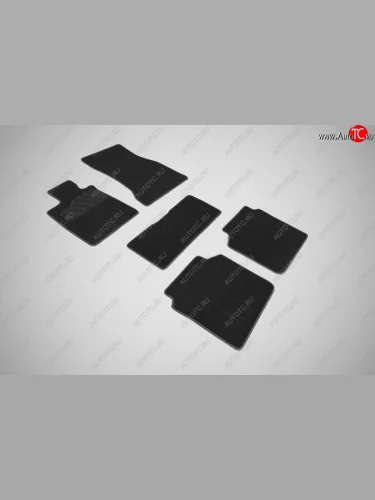 Коврики в салон (4WD) SeiNtex Premium LUX 4 шт. (ворсовые) BMW 7 серия G11-G12 дорестайлинг,седан (2015-2019)