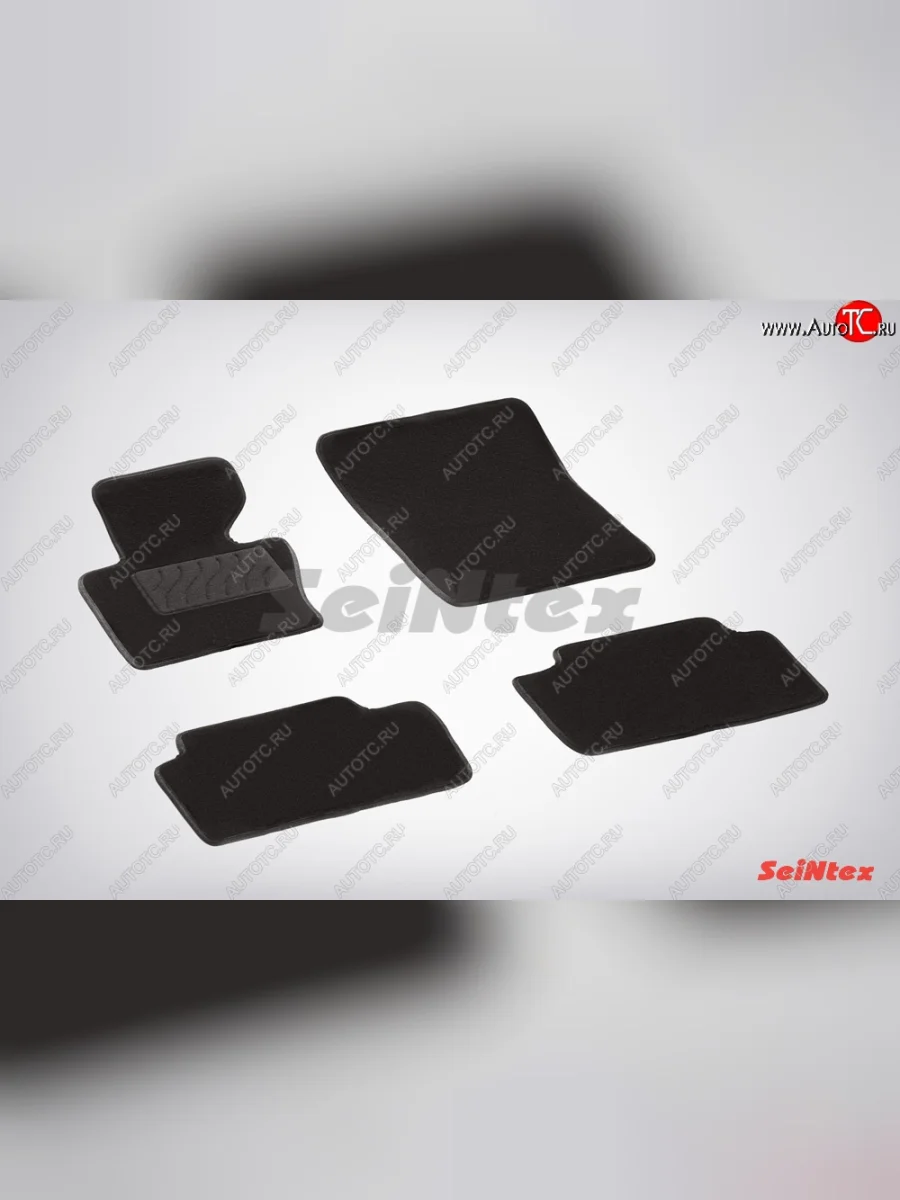 Износостойкие коврики в салон SeiNtex Premium LUX 4 шт. (ворсовые) BMW X3 E83 (2003-2009)  в Перми Пермском крае