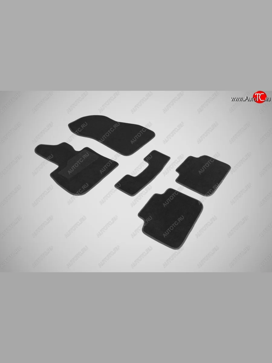 Износостойкие коврики в салон SeiNtex Premium LUX 4 шт. (ворсовые) BMW X1 F48 дорестайлинг (2015-2019)  в Перми Пермском крае