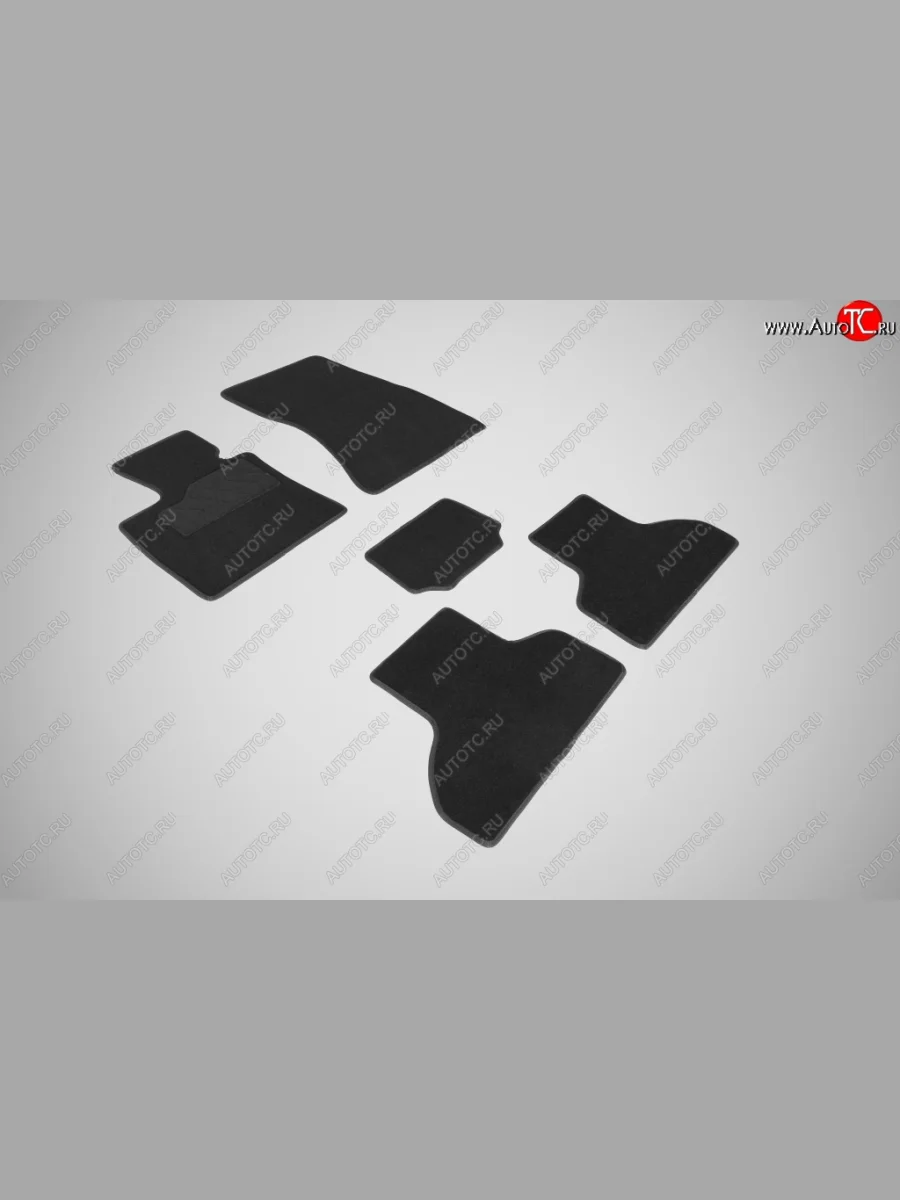 Износостойкие коврики в салон SeiNtex Premium LUX 4 шт. (ворсовые) BMW X5 F15 (2013-2018)  в Керчи Республика Крым