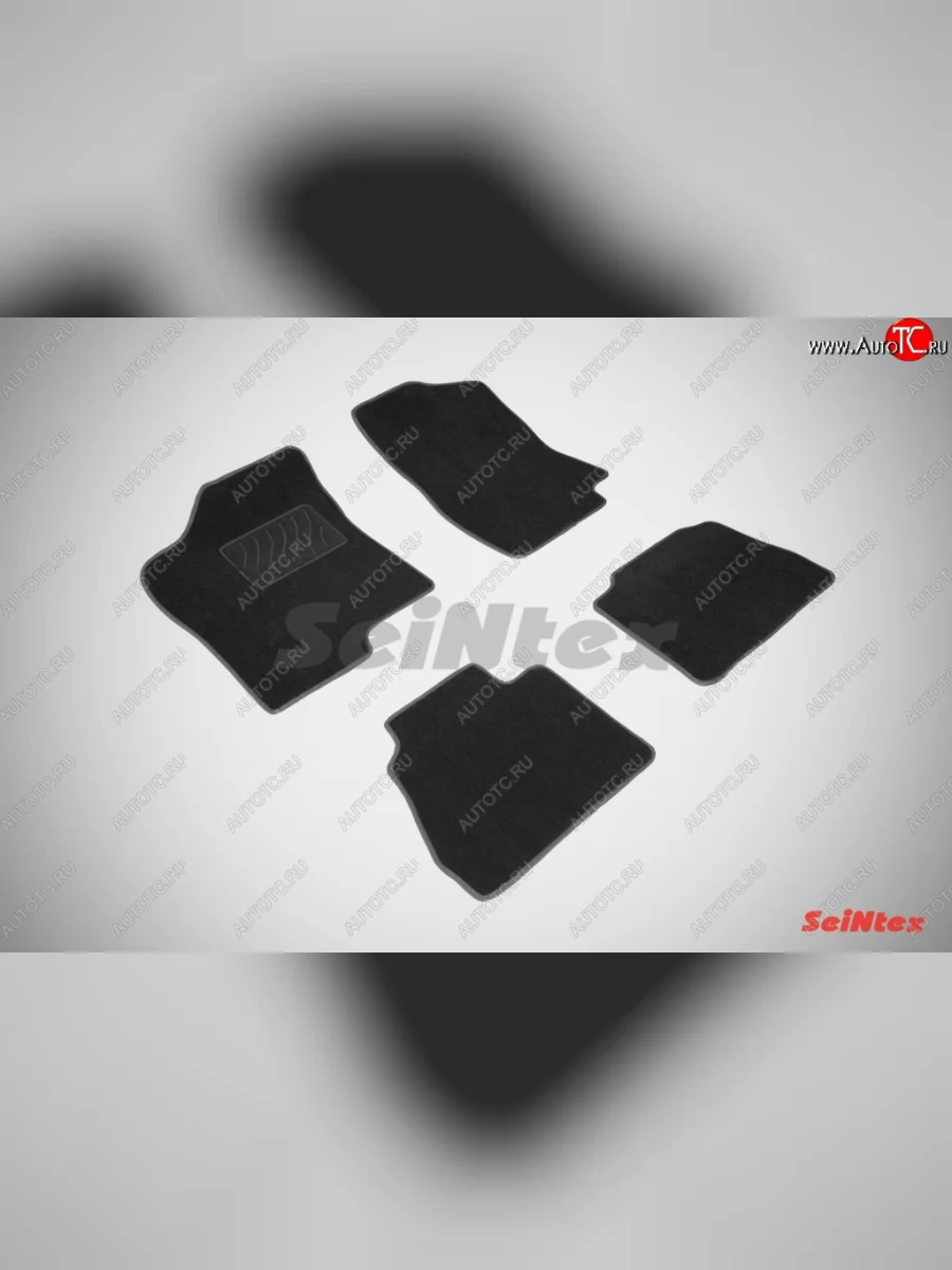 Износостойкие коврики в салон SeiNtex Premium LUX 4 шт. (ворсовые) Cadillac Escalade GMT820 джип 5 дв. короткая база (2001-2006)  в Перми Пермском крае