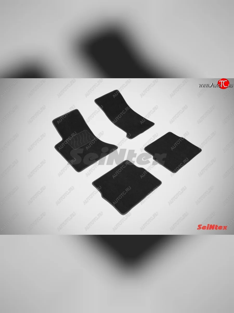 Износостойкие коврики в салон SeiNtex Premium LUX 4 шт. (ворсовые) Cadillac SRX (2004-2009)  в Керчи Республика Крым